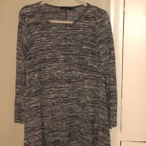 Boohoo Swing Gray Casual Mini Dress